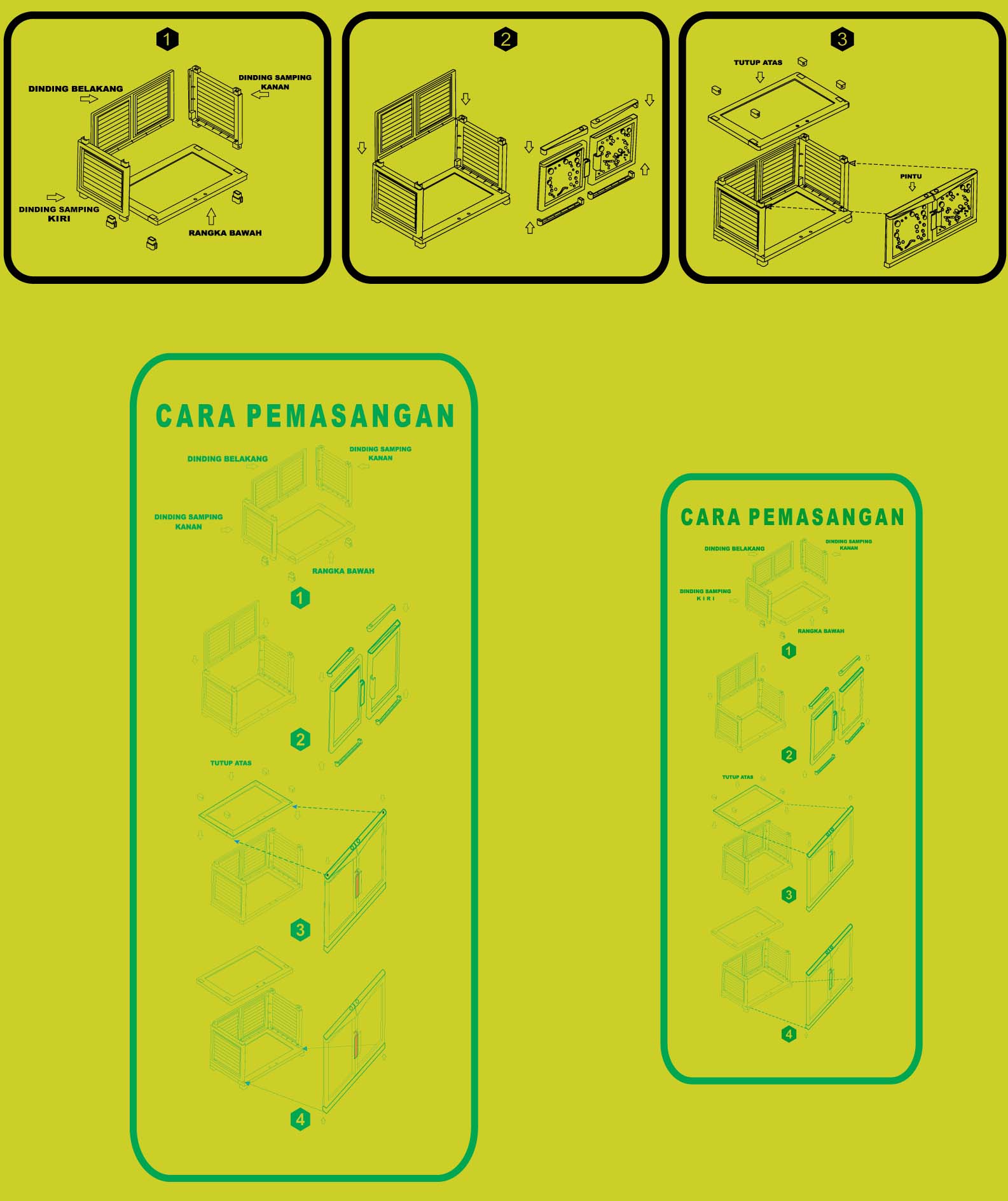Cara Pasang Lemari dengan Benar